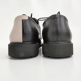 CAMPER TWINS ツインズ スムースレザー サイズ38 シューズ・靴 ピンク ブラック レディース カンペール【中古】6-1009G♪