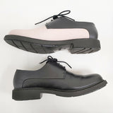 CAMPER TWINS ツインズ スムースレザー サイズ38 シューズ・靴 ピンク ブラック レディース カンペール【中古】6-1009G♪