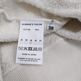 OLDMAN'S TAILOR 未使用 OMT ヘリテージスウェット 定価38500円 サイズ38 スウェット オフホワイト メンズ オールドマンズテーラー【中古】6-1009M♪