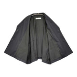 GALERIE VIE ウォッシャブルトロピカル チェスターカラージャケット 定価59400円 テーラードジャケット 26SS ネイビー系 レディース ギャルリーヴィー【中古】6-1013M♪