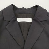 GALERIE VIE ウォッシャブルトロピカル チェスターカラージャケット 定価59400円 テーラードジャケット 26SS ネイビー系 レディース ギャルリーヴィー【中古】6-1013M♪