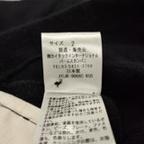 Pal'las Palace PCJK-9068C サイズ2 日本製 ウール ノーカラージャケット ネイビー レディース パラスパレス【中古】6-1016T♪