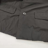 Y's シンサレート オーバーサイズ フーデッドブルゾン 中綿 YE-C05-900 サイズ2 ジャケット 22AW ブラック レディース ワイズ/Yohji【中古】6-1013T♪