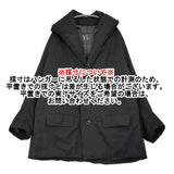 Y's シンサレート オーバーサイズ フーデッドブルゾン 中綿 YE-C05-900 サイズ2 ジャケット 22AW ブラック レディース ワイズ/Yohji【中古】6-1013T♪