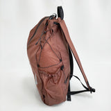 and wander sil daypack シルデイパック コーデュラナイロン 18L プルーフ パッカブル 定価19800円 リュック・デイパック ブラウン ユニセックス アンドワンダー【中古】6-1009G♪