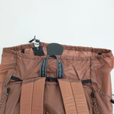 and wander sil daypack シルデイパック コーデュラナイロン 18L プルーフ パッカブル 定価19800円 リュック・デイパック ブラウン ユニセックス アンドワンダー【中古】6-1009G♪