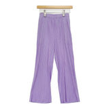PLEATS PLEASE ISSEY MIYAKE MONTHLY COLORS プリーツイージーパンツ サイズ3 PP51JF144 パンツ ラベンダー レディース プリーツプリーズ【中古】6-1013G♪