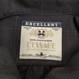 JOURNAL STANDARD L'essage スタンドカラーブルゾン 定価33000円 ブルゾン 26AW グレー レディース ジャーナルスタンダードレサージュ【中古】6-1013M♪