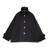 Spick and Span 新品 40周年別注 Traditional Weatherwear MALTON B/T SHORT メルトンショートコート 定価69300円 コート ネイビー レディース スピックアンドスパン【中古】6-1013T♪