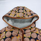 mina perhonen 美品 pallo xa2316 刺繍 フード付き サイズ38 ウール ボア ダウンベスト ブラウン レディース ミナペルホネン【中古】6-1016T♪