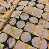 mina perhonen 美品 pallo xa2316 刺繍 フード付き サイズ38 ウール ボア ダウンベスト ブラウン レディース ミナペルホネン【中古】6-1016T♪