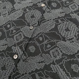 mina perhonen 未使用品 stitch garden aca1336 サイズ38 刺繍 コットン シアー ブラウス シャツ 24AW ブラック レディース ミナペルホネン【中古】6-1013M♪