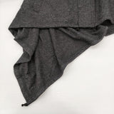 Yohji Yamamoto collections フード付きカーディガン サイズ2 定価77000円 カーディガン 25AW チャコールグレー レディース ヨウジヤマモトコレクションズ【中古】6-1016T♪