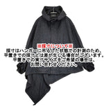 Yohji Yamamoto collections フード付きカーディガン サイズ2 定価77000円 カーディガン 25AW チャコールグレー レディース ヨウジヤマモトコレクションズ【中古】6-1016T♪