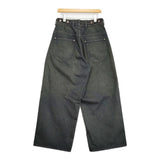 Nomat ADJUST PT DENIM 定価55000円 日本製 ワイドシルエット インディゴ デニムパンツ 26AW Moss モスグリーン メンズ ノマット【中古】6-1016G♪