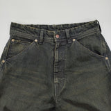 Nomat ADJUST PT DENIM 定価55000円 日本製 ワイドシルエット インディゴ デニムパンツ 26AW Moss モスグリーン メンズ ノマット【中古】6-1016G♪