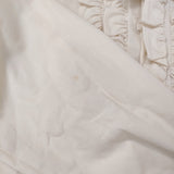 a piece of Library フリル ミレーワンピース 定価37400円 サイズ2 ドレス ワンピース 25AW アイボリー レディース アピースオブライブラリー【中古】6-1016M♪