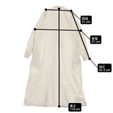 a piece of Library フリル ミレーワンピース 定価37400円 サイズ2 ドレス ワンピース 25AW アイボリー レディース アピースオブライブラリー【中古】6-1016M♪