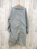 Graphpaper Garment Dyed Poplin Coat GM201-10001 サイズ2 ロング コート グレー系 メンズ グラフペーパー【中古】0-0206A☆