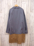 FFIXXED STUDIOS FFIXXED STUDIOS/LAYERED COAT レイヤードコート サイズM グレー ベージュ メンズ フィックスステュディオス【中古】0-0402M☆