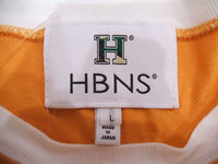 HABANOS HBNS サイズL 半袖Ｔシャツ オレンジ メンズ ハバノス【中古】0-0611S♪