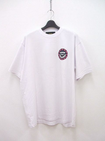 pleasure DISCOTECA プリント半袖Tシャツ サイズM 白、黒、ピンク等 メンズ プレジャー 【中古】0-0807S◆