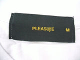 pleasure DISCOTECA プリント半袖Tシャツ サイズM 半袖Ｔシャツ 白、黒、ピンク等 メンズ プレジャー 【中古】0-0807S◆