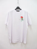 pleasure PUTO TEE プリント半袖Tシャツ サイズL 白、赤、ビビットグリーン等 メンズ プレジャー 【中古】0-0807S◆