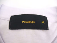 pleasure DISCOTECA TEE サイズXL 半袖Ｔシャツ ホワイト メンズ プレジャー 【中古】0-0730S♪