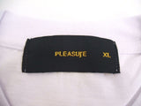 pleasure DISCOTECA TEE サイズXL 半袖Ｔシャツ ホワイト メンズ プレジャー 【中古】0-0730S♪