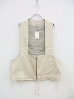 tone SUMMER HINTING VEST/TO-SS20-VT01/サイズ2 定価27000円+税 ベスト ベージュ メンズ トーン【中古】0-0825S♪