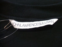 JOHN LAWRENCE SULLIVAN DEEPER THAN NIGHT ARM HOLE L/S TOP 長袖Tシャツ カットソー ブラック メンズ  ジョンローレンスサリバン【中古】0-1228M▲