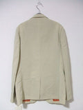 Mando POLYESTER 2B JACKET テーラードジャケット ベージュ メンズ マンド【中古】0-1228M▲