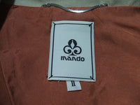 Mando POLYESTER 2B JACKET テーラードジャケット ベージュ メンズ マンド【中古】0-1228M▲