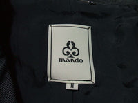 Mando POLYESTER B/EYE WIDE LAPEL 2B JACKET テーラードジャケット グレー メンズ  マンド【中古】0-1228M▲