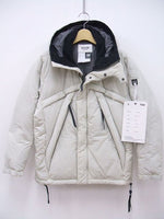 WISLOM JOHNNY 2.5 新品タグ付 定価69000円 サイズ4 ダウンジャケット 2018AW ライトグレー メンズ ウィズロム【中古】1-1022A∞