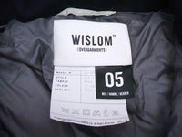WISLOM JO 2.5 新品タグ付 定価79000円 サイズ5 ダウンジャケット 2018AW ライトグレー メンズ ウィズロム【中古】1-1022A∞