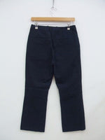 Jieda GABARDINE FLARE SLACKS BLUE スラックスパンツ ネイビー サイズ0 ジエダ 定価32000円【中古】1-0928T♪