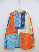 Children of the discordance/COTDSH-116/VINTAGE BANDANA PATCHWORK SHIRT PO/パッチワークシャツ/新品/定価72000円【中古】【メンズ】1-0624M♪