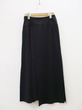 YOKE/Asymmertry Jersey Skirt/ラップスカート/ブラック/サイズ0/ヨーク/定価18000円【中古】【レディース】1-0708M♪