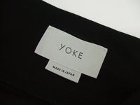 YOKE/Asymmertry Jersey Skirt/ラップスカート/ブラック/サイズ0/ヨーク/定価18000円【中古】【レディース】1-0708M♪