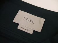 YOKE/Asymmertry Jersey Skirt/ラップスカート/グリーン/サイズ0/ヨーク/定価18000円【中古】【レディース】1-0708M♪