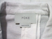 YOKE SNOW GRAY テーラードジャケット 2020SS ライトグレー ユニセックス YOKE【中古】1-0621M▲