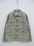 ATHA/A1901-T-04/PL/CO HIGH DENSITY FIELD JACKET/チェックフィールドジャケット/アタ/定価51000円【中古】【メンズ】1-0611M♪