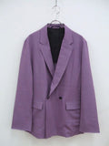 THRAW/TH20AKJK04/BEAT JACKET/テーラードジャケット/パープル/ラベンダー/サイズ1/スロウ/定価54000円【中古】【メンズ】1-0611M♪