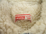 Levi's 70年代 ボア デニムジャケット 70年代 ライトブルー サイズ38 リーバイス【中古】1-0916T♪