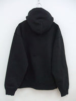 Amber Aging Pullover DAN中目黒取り扱い 裏起毛パーカー ブラック サイズM アンバー【中古】1-1004T♪