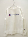 Champion ロゴ スウェット ホワイト メンズ  チャンピオン【中古】2-0103M♪