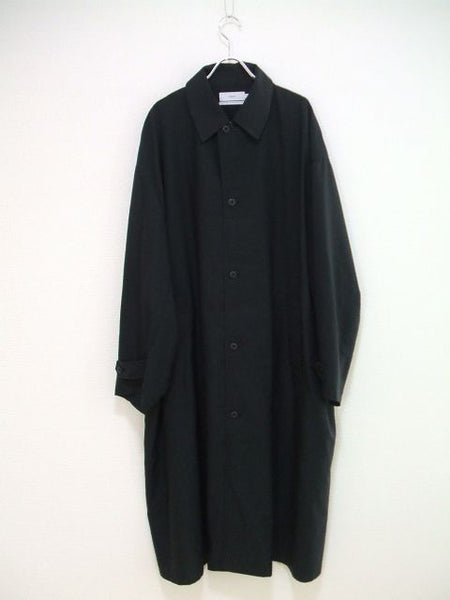 Graphpaper L’ECHOPPE 5th Anniversary Limited Collection Cupro Shirt Coat with Print シャツコート サイズ2 長袖シャツ 黒 メンズ グラフペーパー【中古】1-1222M▲