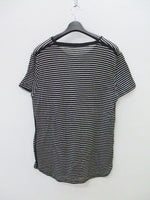 nonnative NN-C2716 ボーダー 半袖Ｔシャツ ブラック ホワイト メンズ ノンネイティブ【中古】2-0502S♪